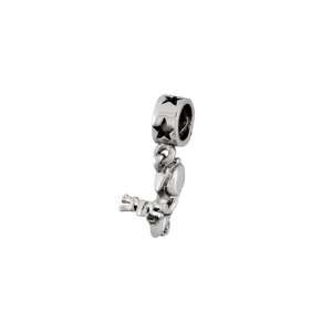   Dangle Charm in Silver for Pandora and most 3mm bracelets Jewelry