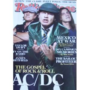  Rolling Stone Magazine November 13 2008 AC DC Everything 