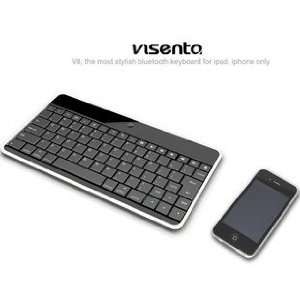   V8 Wireless Slim Bluetooth Keyboard for iPad  Black: Electronics
