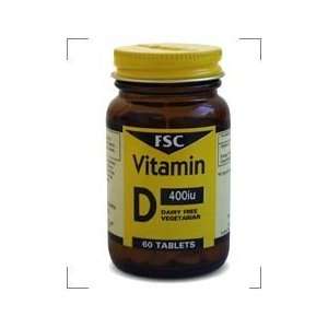 Fsc Vitamin D 400Iu 60 Tablets Grocery & Gourmet Food