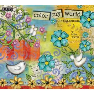 Color My World 2013 Wall Calendar: Office Products
