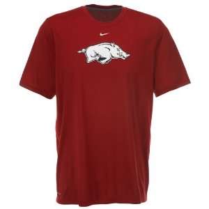   University of Arkansas Dri FIT Logo Legend T shirt