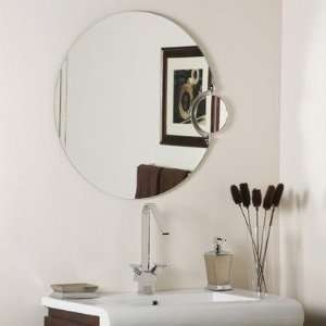   Frameless Wall Mirror with Magnification SSM100: Home & Kitchen