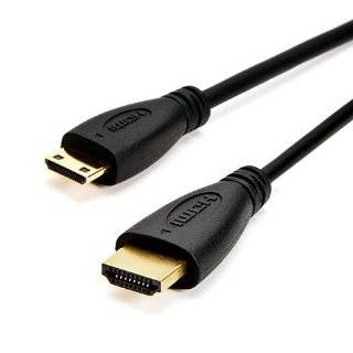   Canon HTC 100 Upgrade Replacement Mini 1.3c HDMI cable for your HD