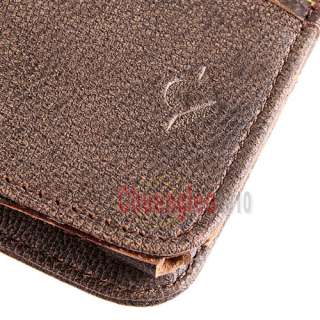   BookBook Wallet Genuine Sheepskin Leather Case for iPhone 4 4S  