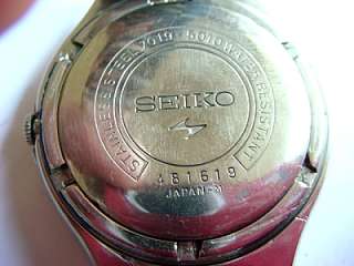 Seiko Actus automatic 21 jewels 7019 Japan made orig  