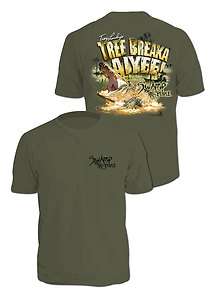 Brand New   Swamp People Tree Breaka Aiyee Troy Landry T shirt  