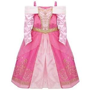  Disney Store Sleeping Beauty Princess Aurora Costume Dress 