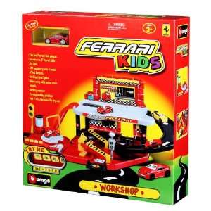  Bburago 2011 Ferrari Kids Workshop Playset Toys & Games