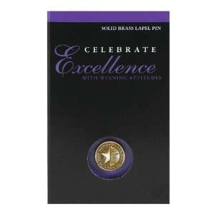  Successories Celebrating Excellence Medallion Lapel Pin 