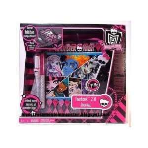  Monster High Fearbook 2.0 Journal Toys & Games