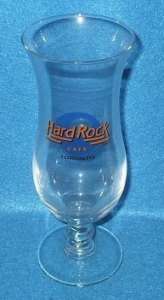 Hard Rock Cafe Hurricane Clear Footed Glass Toronto  