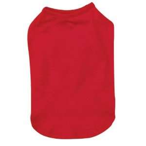   Zack & Zoey Tomato Red Polyster Basic Dog Tank, X Small: Pet Supplies