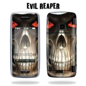   Decal for LG VOYAGER VX10000   Evil Reaper Cell Phones & Accessories