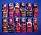 100 TINY Guatemala WORRY DOLLS Trouble doll Craft items in worry dolls 