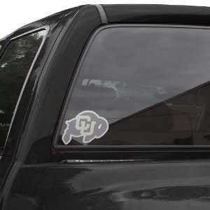    NCAA Colorado Buffaloes Perforated Window Decal: Automotive