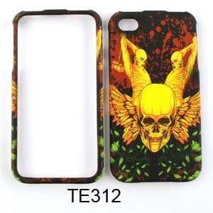  Apple iPhone 4   4S (AT&T/Verizon/Sprint) Skull with Wings 