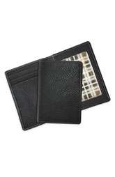 Boconi Tyler Tumbled Leather Deluxe Card Case