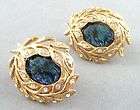 Vintage Butler Fifth Avenue Collection Clip On Earrings