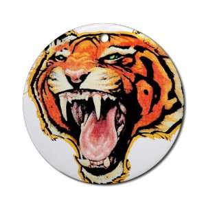  Ornament (Round) Wild Tiger 