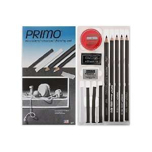  Generals PRIMO Euro Blend Charcoal Drawing Set PRIMO set 