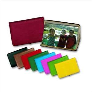   551856L Lizard Print Portable Frame Color Golden Tan 