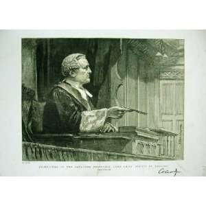    Portrait Lord Coleridge Lord Chief Justice England