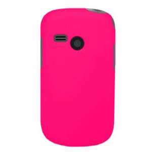  Snap on Hard Plastic RUBBERIZED PINK Cover Sleeve Case for 