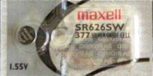 Maxell Button Cell SR626SW 377 Pack of 10 Batteries  
