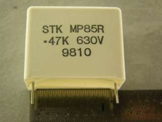 30 STK MP85R .47uF 630V Polypropylene Box Capacitors  
