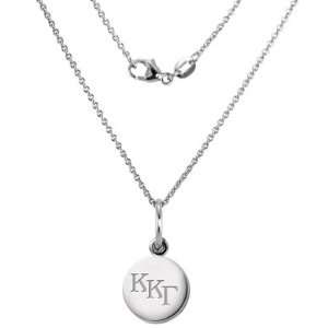  Kappa Kappa Gamma Sterling Silver Necklace with Silver 