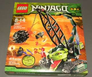 LEGO Set 9457 Ninjago Fangpyre Wrecking Ball w Kendo Cole, Fangdam NEW 