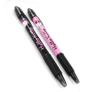  Pair of pens Hello Kitty pink black.