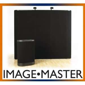  Image Master 9 Straight Floor Pop Up Display (Black 
