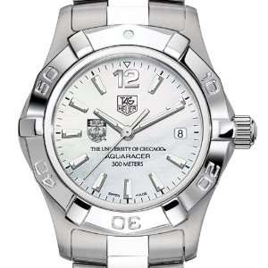   Chicago Womens TAG Heuer Steel Aquaracer Watch with Mother of Pearl