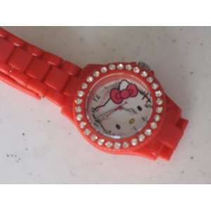  Hello Kitty Watch Red Color 