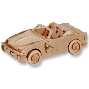  3 D Wooden Puzzle   Small Car Model B 740I  Affordable 
