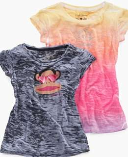 Paul Frank Kids Shirt, Girls Luxe Burnout   Tops & Sweaters Girls 7 16 