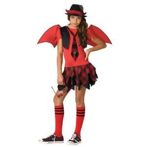  Tween Delinquent School Girl Devil Costume Toys & Games