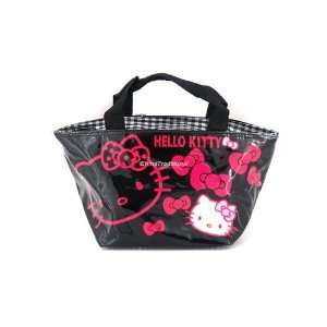  lovely Hello Kitty Lunch Box Case Bag Black Everything 