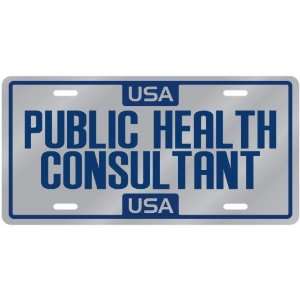  New  Usa Public Health Consultant  License Plate 