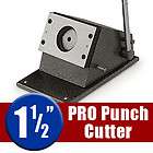 Pro 1 1/2 Button Making Graphic ID Photo Punch Cutter