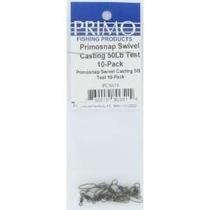  Primo Products Primo Casting Snapswivel 10Pk #PCSS10 