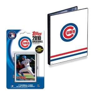 MLB 2010 Topps Team Set with Team Album   Chicago Cubs  