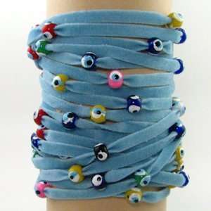   Evil Eye Beads   (picture shows 5 bracelets) by Love & Lucky: Jewelry