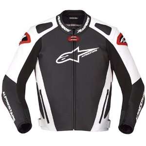  Alpinestars GP Pro Leather Motorcycle Racing Jacket Black 