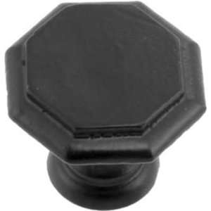   Black Iron Hardware Collection 1 5/16 Diameter Octagon Knob 802502