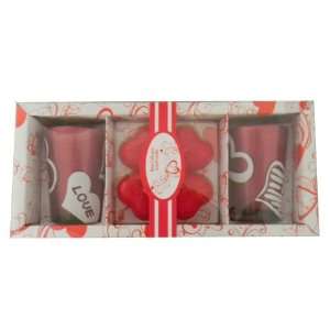  6 Piece Candle Set In Pvc Gift Box Case Pack 24