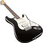   Standard Stratocaster HSS Electric Guitar Black Rosewood Fretboard