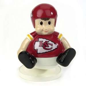  Kansas City Chiefs NFL Wind Up Musical Mascot (5 inch 